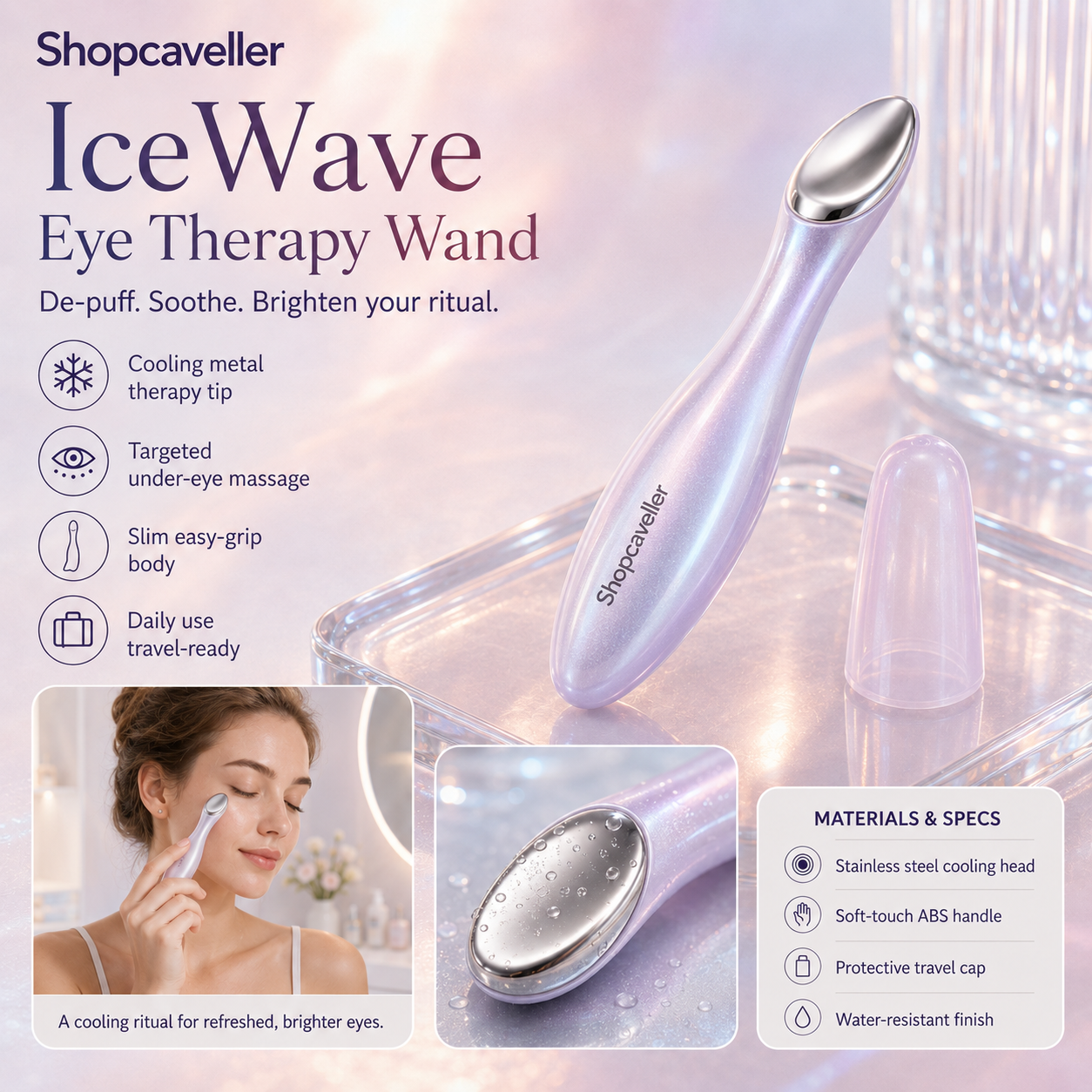 Shopcaveller™ IceWave Eye Therapy Wand