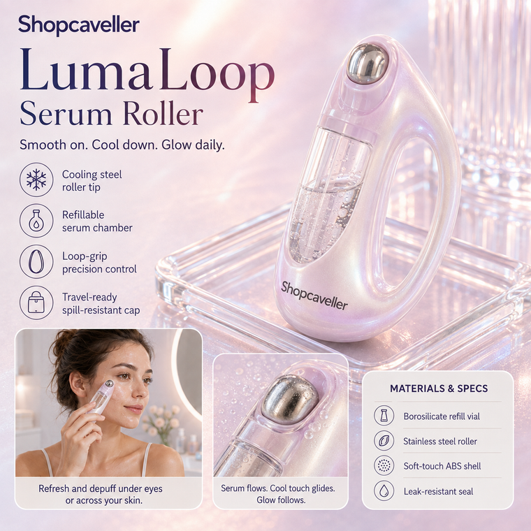 Shopcaveller™ LumaLoop Serum Roller