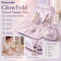 Shopcaveller™ GlowFold Travel Vanity Mat