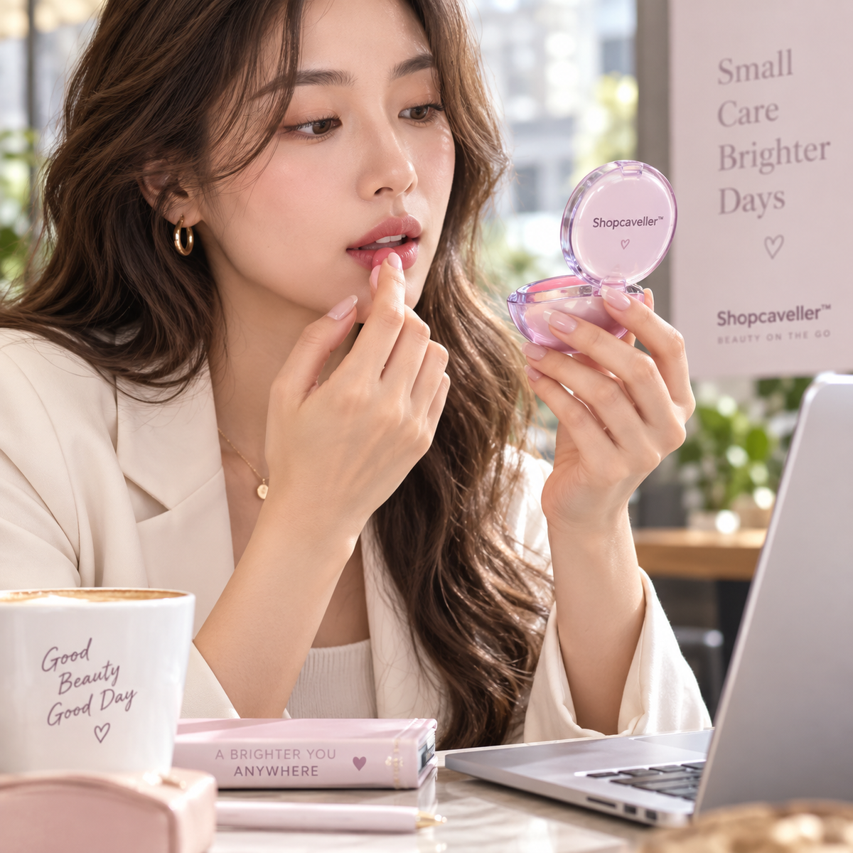 Shopcaveller™ MirrorDrop Lip Care Capsule