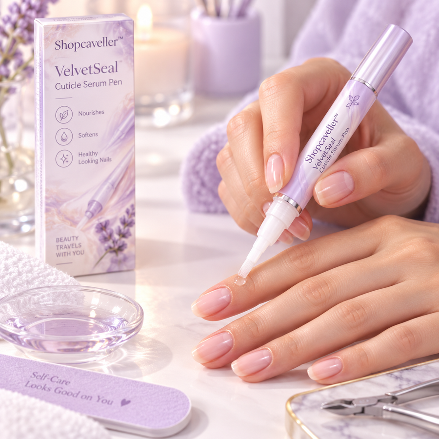 Shopcaveller™ VelvetSeal Cuticle Serum Pen